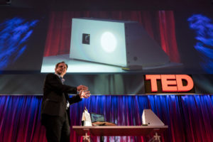 Haas speaking at TED Global 2015 London